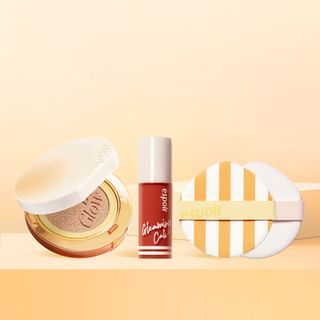 espoir - Be Glow Volume Cushion Gleaming Cali Edition Set - 4 Types