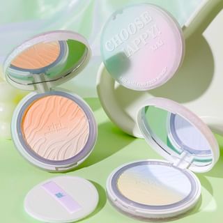 xixi - Soft Focus Oil Control Pressed Powder - 2 Colors