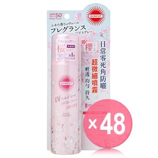 Kose - Suncut UV Protect Spray SPF 50+ PA++++ Sakura Limited Edition (x48) (Bulk Box)