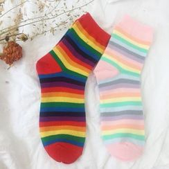 Hello minto - Striped Socks Hello minto - Striped Socks