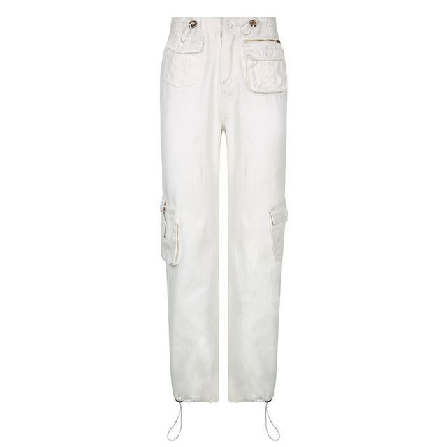 Straight Leg Cargo Pants | YesStyle
