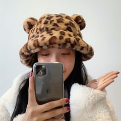 Birravin - Bear Furry Bucket Hat Birravin - Bear Furry Bucket Hat