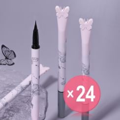 biya - Ultra-fine Butterfly Eyelash Pencil - 3 Colors (x24) (Bulk Box)