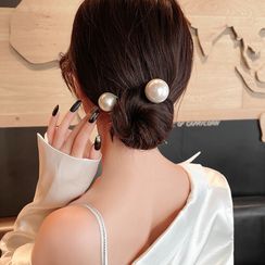 Pop Lop - Faux Pearl Hair Pin Pop Lop - Faux Pearl Hair Pin