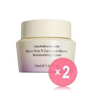 haruharu wonder - Black Rice 5 Ceramide Barrier Moisturizing Cream 2pcs Bundle Set