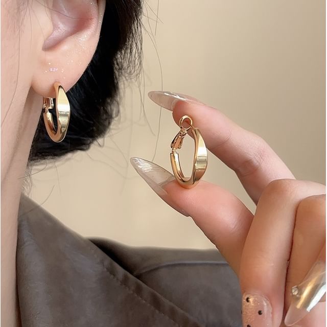Jael-Plain Hoop Earring
