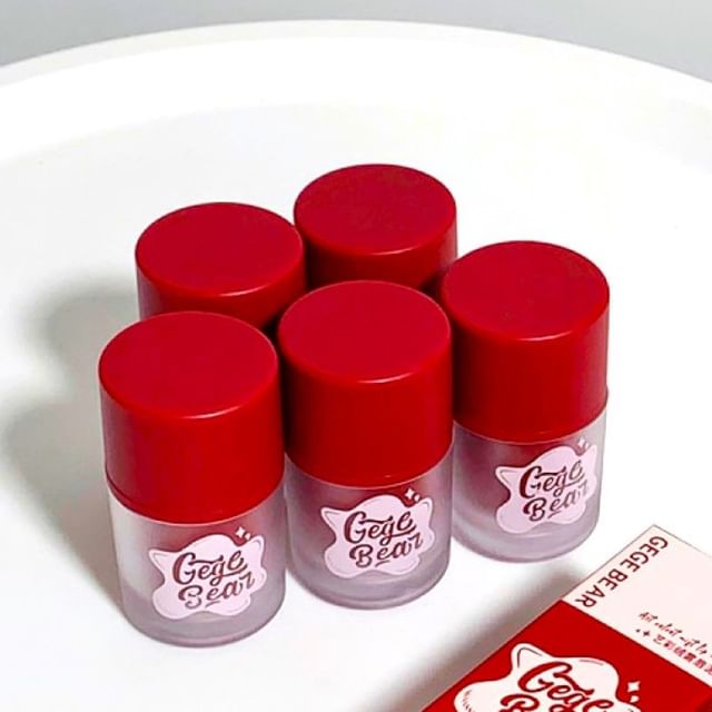 Gege Bear-Matte Lip Mud - 4-5