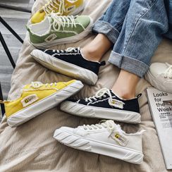 YERGO - Canvas Platform Sneakers YERGO - Canvas Platform Sneakers