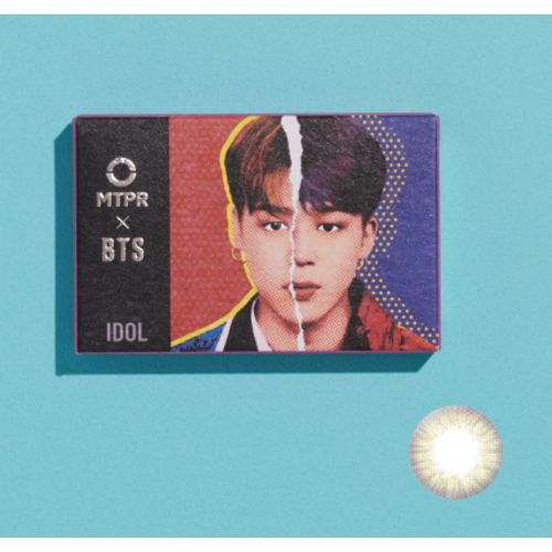 MTPR - BTS IDOL Monthly Color Lens #My Self Olive Green | YesStyle