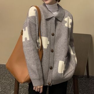 jigsaw grey cardigan