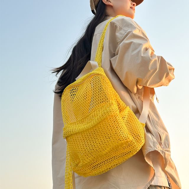 Melois-Mesh Backpack