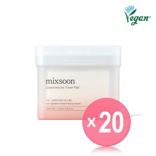 mixsoon - Galactomyces Toner Pad (x20) (Bulk Box)