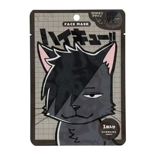 SHOBIDO - Haikyu Face Sheet Mask Kuroo Neko