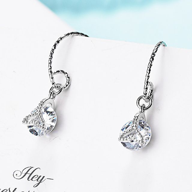 Chimerro-Rhinestone Drop Earring
