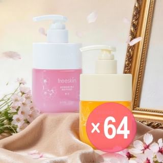 freeSkin - Collagen Vitamin C Rejuvenating Gel Hand Cream - 3 Flavors (x64) (Bulk Box)
