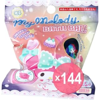 Santan - Sanrio My Melody Glowing Bath Ball (x144) (Bulk Box)