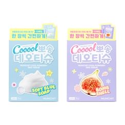 MUMCHIT - Cool Powdery Deo Tissue Set - 2 Types