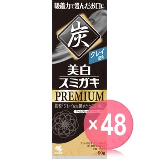 Kobayashi - Charclean Charcoal Whitening Sumigaki Premium Toothpaste (x48) (Bulk Box)