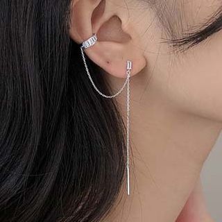 Chimerro-Alloy Chained Earring