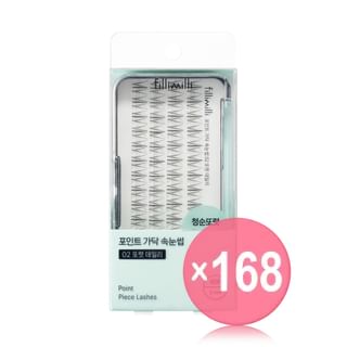 fillimilli - Point Piece Lashes - 2 Types (x168) (Bulk Box)
