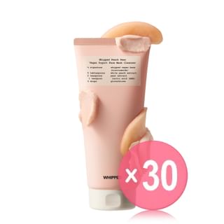 WHIPPED - Peach Pear Vegan Yogurt Face Mask Cleanser (x30) (Bulk Box)