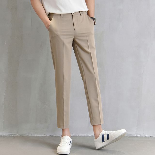 GRAYCIOUS - Cropped Straight Leg Pants