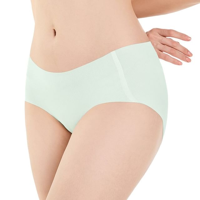 femmal-Plain Seamless Panties