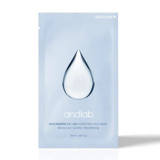 andlab - Niacinamide 2%+B5 Hydrating Face Mask Set