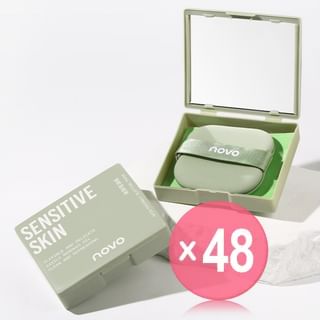 NOVO - Skin-Friendly Blotting Paper (with Mirror) / Refill (x48) (Bulk Box)