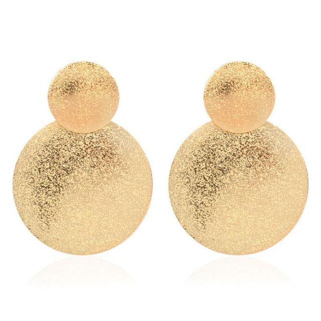 Sharkkira-Disc Drop Earring