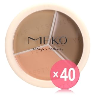 MEKO - Professional Makeup Concealer Palette 02 Medium (x40) (Bulk Box)