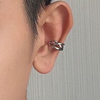 Lilafey-Perforated Ear Cuff