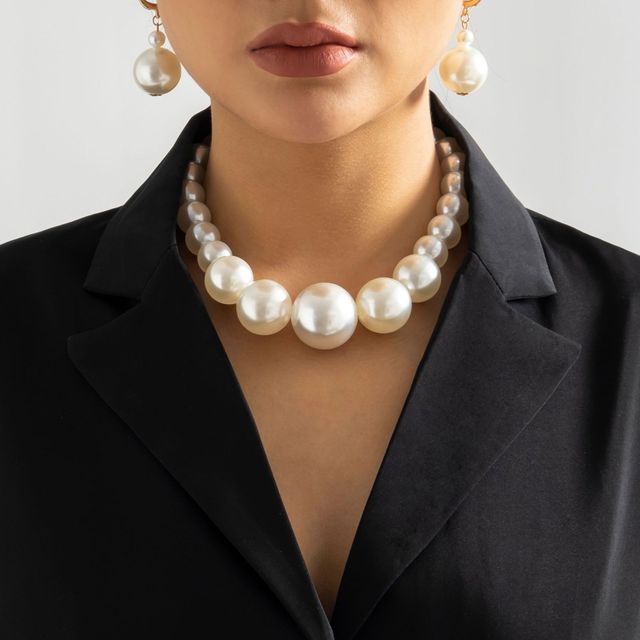 Seirios-Faux Pearl Choker