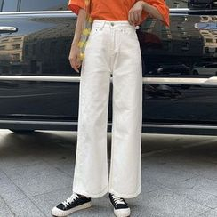 DREE - High-Waist Wide-Legged Jeans DREE - High-Waist Wide-Legged Jeans