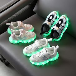 Creayu - Kids Platform Mesh Sneakers Creayu - Kids Platform Mesh Sneakers