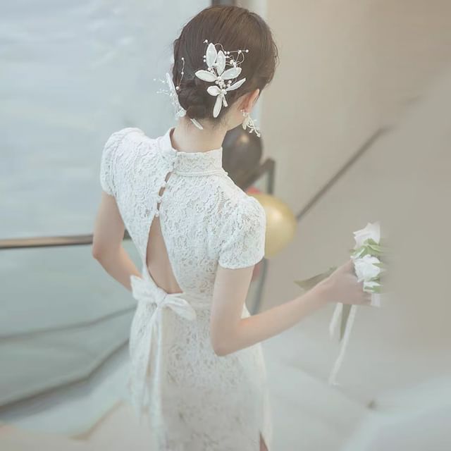 white lace hem dress Summertime Chic: Women's Lace Splice Spaghetti Strap White Dress – Canary  Houze main image 1