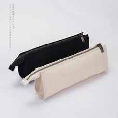 YONBEN - Plain Zip Pencil Case