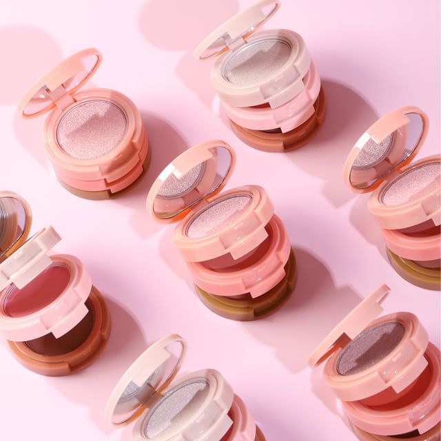 handaiyan 3 in 1 highlighter blush contour palette