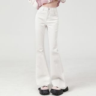Litoya-High Waist Flared Jeans Various Designs