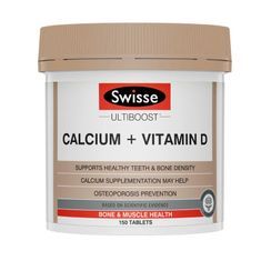 Swisse - Ultiboost: Calcium + Vitamin D Tablet Swisse - Ultiboost: Calcium + Vitamin D Tablet