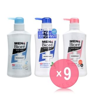 Kao - Men's Biore Deodorant Body Wash (x9) (Bulk Box)