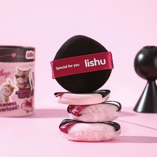 lishu - Sweet Cool Series Loose Powder Puff Set