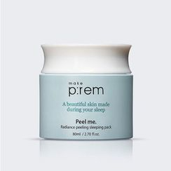 make p:rem - Peel Me. Radiance Peeling Sleeping Pack 80ml make p:rem - Peel Me. Radiance Peeling Sleeping Pack 80ml