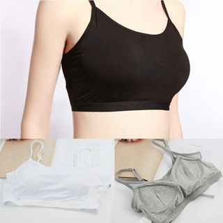 Gecko-Padded Bra Top