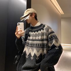 EOW - Nordic Patterned Sweater EOW - Nordic Patterned Sweater