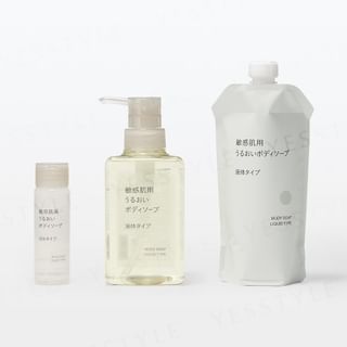 MUJI - Sensitive Skin Moisturising Body Soap Liquid Type