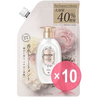 PANTENE Japan - Miracles Fine Fragrance White Tea & Peony Conditioner Refill (x10) (Bulk Box)