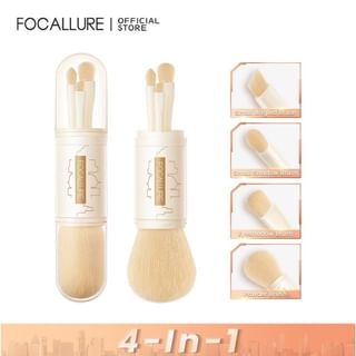 FOCALLURE - 4-In-1 Makeup Brush Set