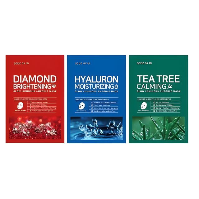SOME BY MI-Glow Luminous Ampoule Mask Set - 3 Types