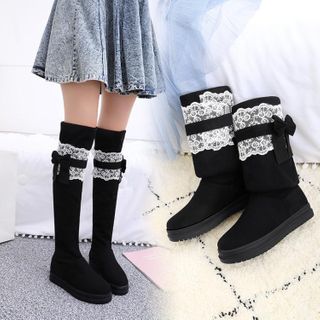 kids platform boots